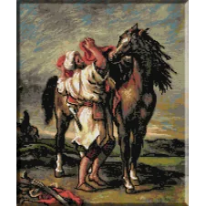 313. Marocan inseuandu-si calul