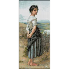 631.Bouguereau - Tanara pastorita