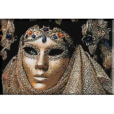 866. Cristina.Carnaval la Venetia