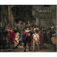 1005.Rembrandt - Rondul de noapte