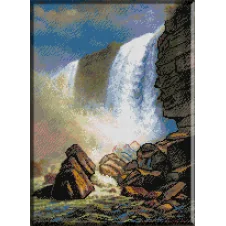1075. Bierstadt- Cascada Niagara