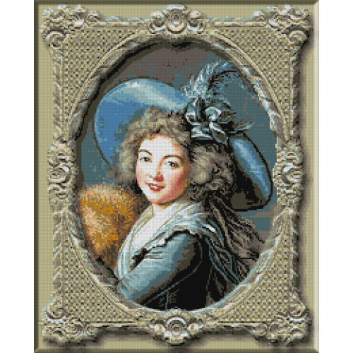 1120. Le Brun - Portretul Doamnei Mole-Raymond