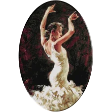 1180. Flamenco in alb