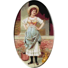 1199.Eugene de Blaas - Cocheta