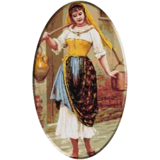 1201.Eugene de Blaas- Cu treaba