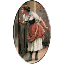 1202.Eugene de Blaas - Curioasa