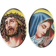 074. Isus si Maria ( mici-set )