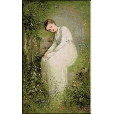 1426 N.Grigorescu- O floare intre flori