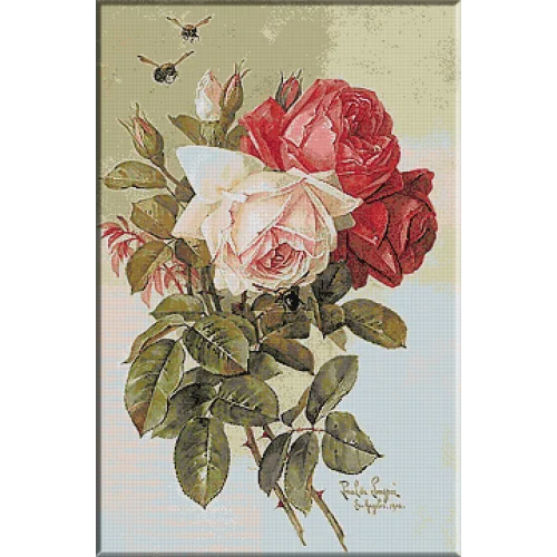 1693.Paul De Longpre - Trandafiri pentru tine