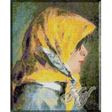 130.Andreescu- Taranca cu basma gal.