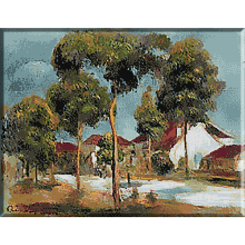516.Renoir - Peisaj la Cagnes 2
