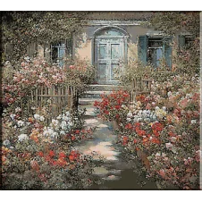 1654. Drum prin gradina