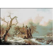 975.Kruseman-Peisaj de iarna..