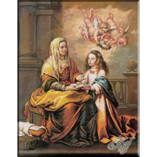 144.Murillo- Educatia fecioarei