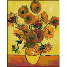 454 . Van Gogh - Vas cu floarea soarelui