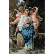 489.Bouguereau - Primele sentimente