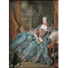 502.Boucher - Madame de Pompadour