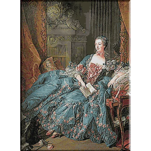 502.Boucher - Madame de Pompadour