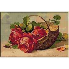 1898.Klein - Cos cu trandafiri