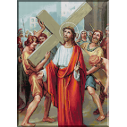 2024.Punerea crucii pe umerii lui Christos