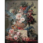 2130.Cornelis van Spaendonck - Marmura si flori