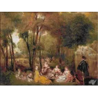 199.Watteau- Champs-Elysees