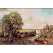 1831.Constable - Pe raul Stour langa Dedham