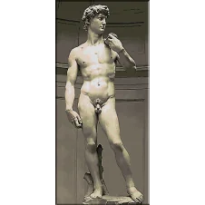 696.Michelangelo. David