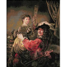1003. Rembrandt cu Saskia