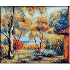 515.Renoir - Peisaj la Cagnes 1