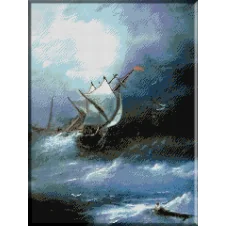 929.Aivazovski - Furtuna