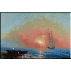 931.Aivazovski - Dimineata la pescuit