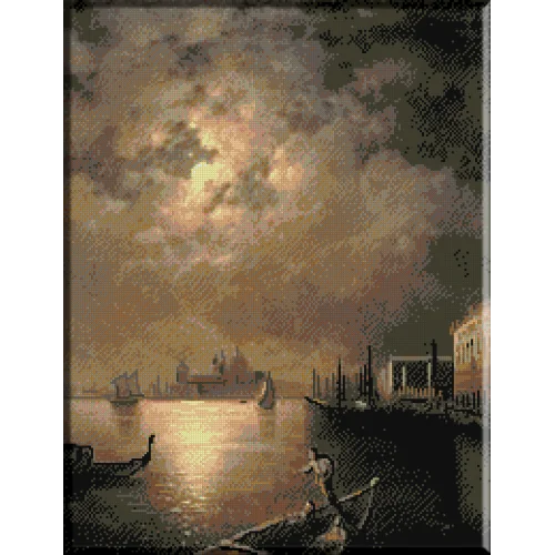 932.Aivazovski - Noaptea la Venetia