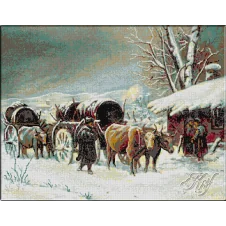 315.Aman - Car cu boi iarna