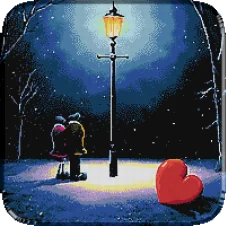 2242.David Renshaw-Iubire langa felinar