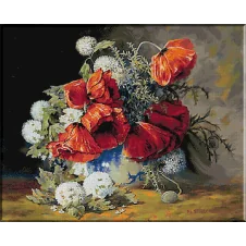 Julien Stappers.Vas cu flori 