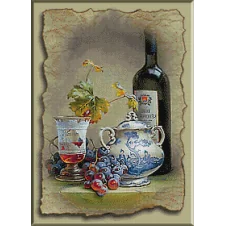 goblen_natura statica_cu_vin