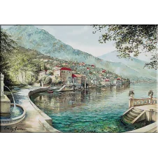 Dimineata italiana-goblen