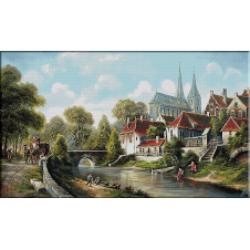 2523.Dutch landscape