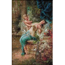 2542.Hans Zatzka.Стрела на Купидон