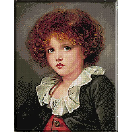2554.Jean Baptiste Greuze-Boy with red vest