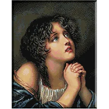 2555.Jean Baptiste Greuze.Prayer