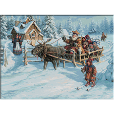 2586.Robert Duncan-Caroling with Santa