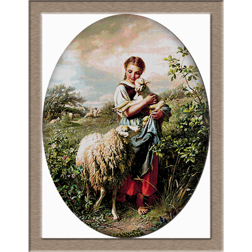 2629.Johann-Baptist-Hofner.Shepherdess