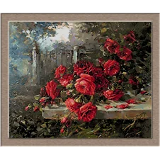 2659.R. Masson Benoit-Red roses