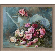 2658.R. Masson Benoit-розови рози