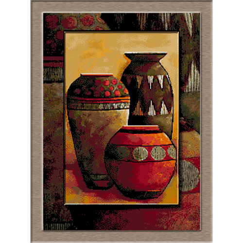 2667.Cristina-Three vases