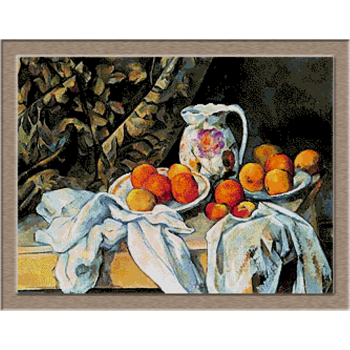 2798.Paul Cézanne-Picture of oranges and lemons