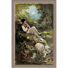 2816.N.Grigorescu-Pesma pastira