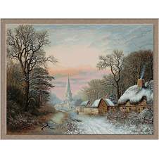 2825.Charles Leaver-Зима в селото